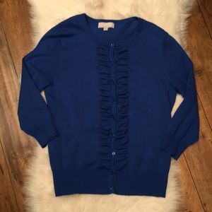 Royal blue sweater Carolyn Taylor